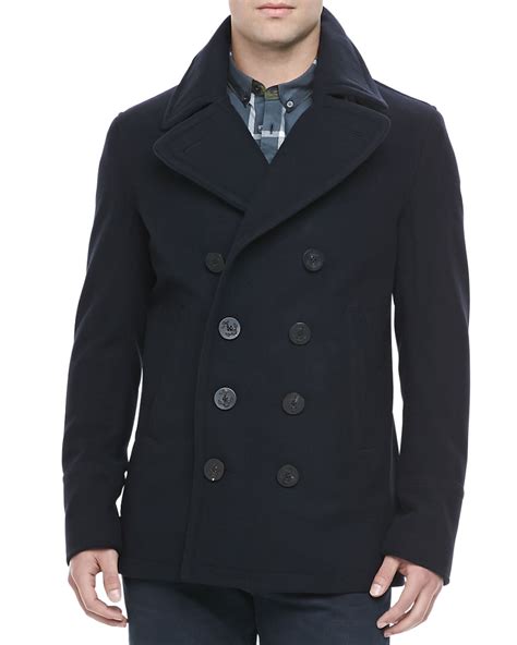 burberry brit mens parka|Burberry cashmere coat men's.